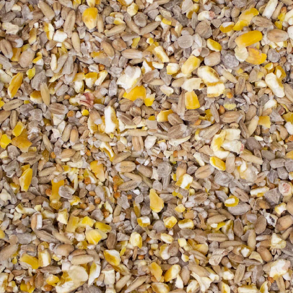 Wild Bird Seed & Food with Airtight, 12.55kg, Wood, Size
