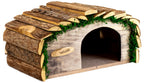 Wildlife Shelter with Wood, Woodside Bark-Roof Hedgehog House 33x19x17cm - product gallery image 10