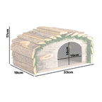 Wildlife Shelter with Wood, Woodside Bark-Roof Hedgehog House 33x19x17cm - product gallery image 19