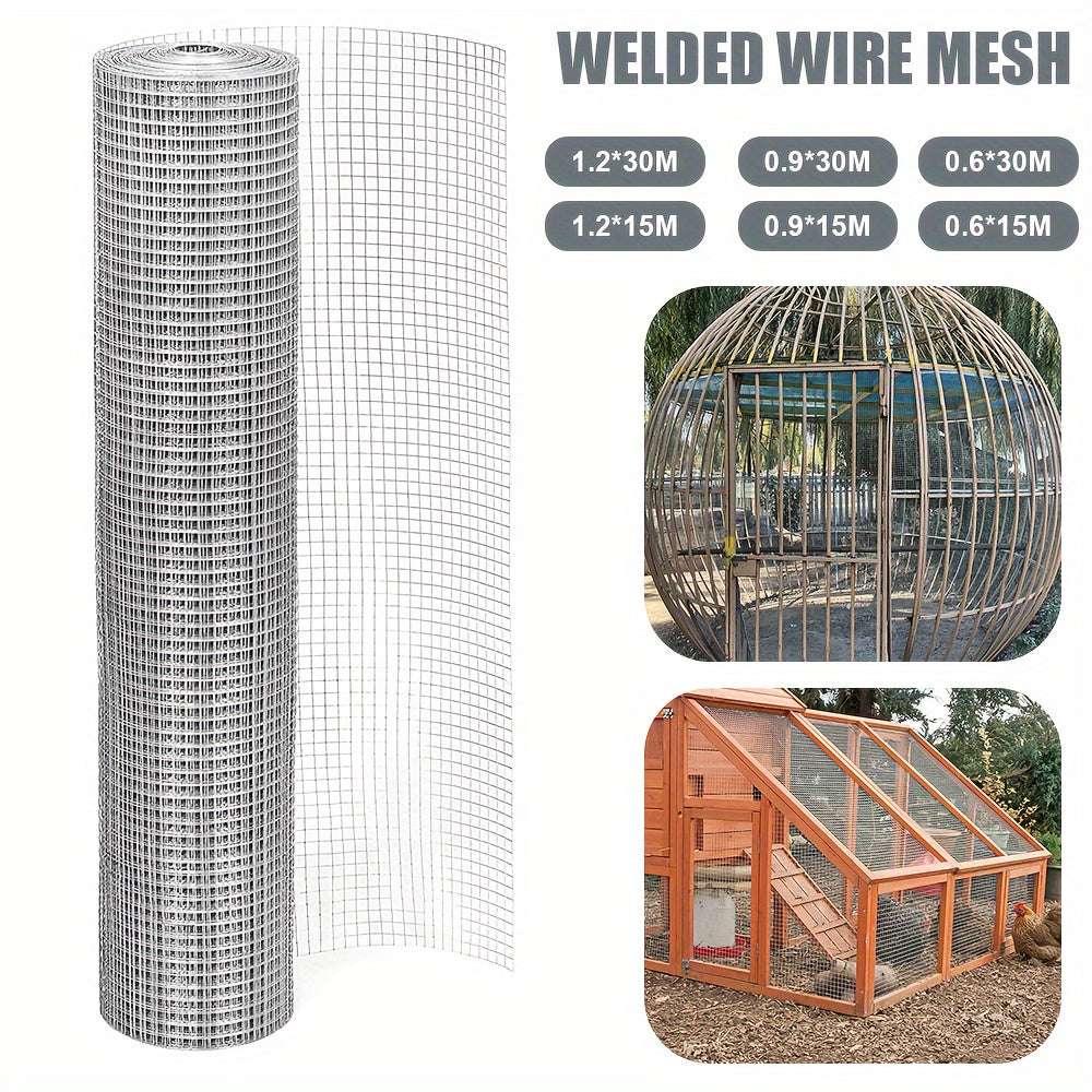 Wire Mesh with 15m, 30m, Carbon Steel, Galvanised Welded Roll 15m 30m Chicken