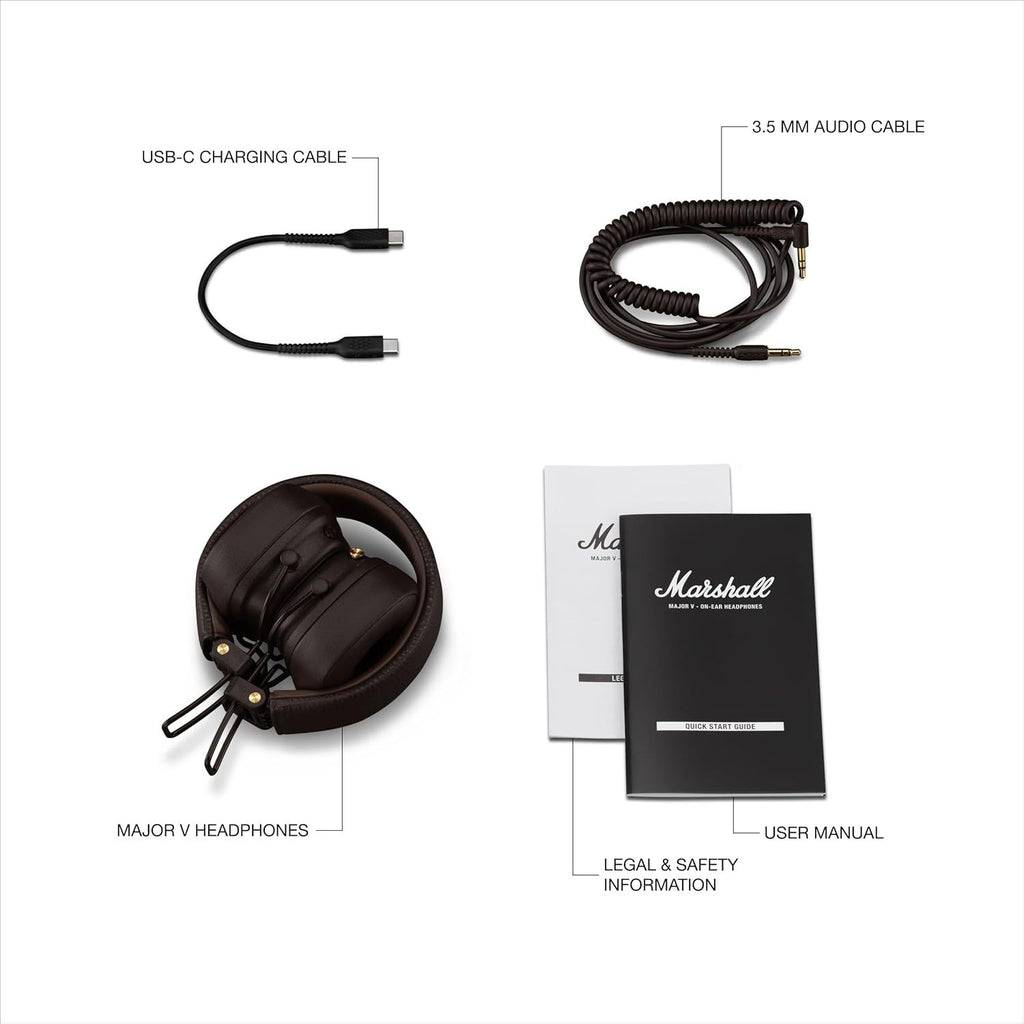 Wireless Headphones Marshall Major Bluetooth On-Ear Hours Playtime - product gallery image 10