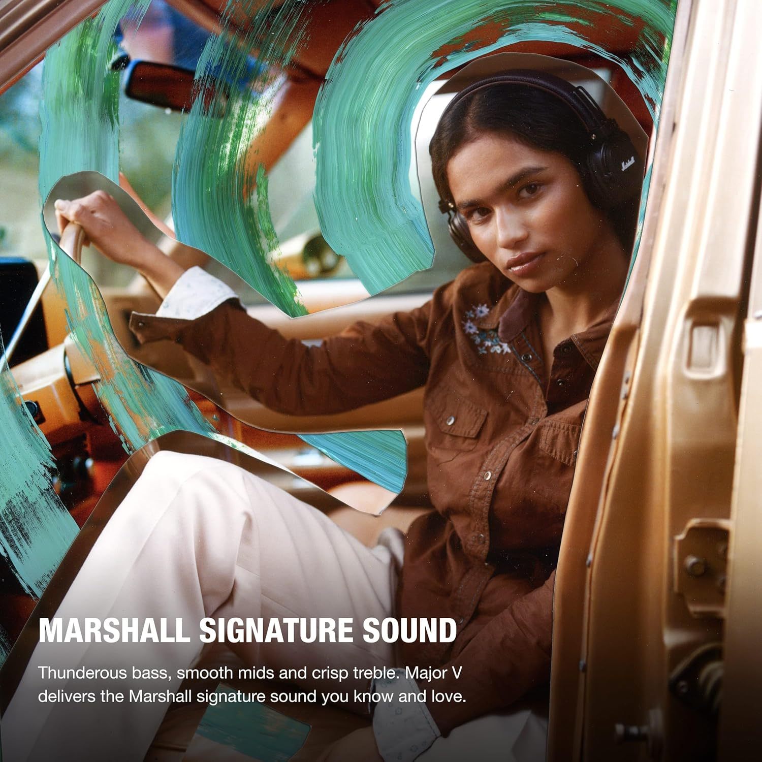 Wireless Headphones Marshall Major Bluetooth On-Ear Hours Playtime - product gallery image 13