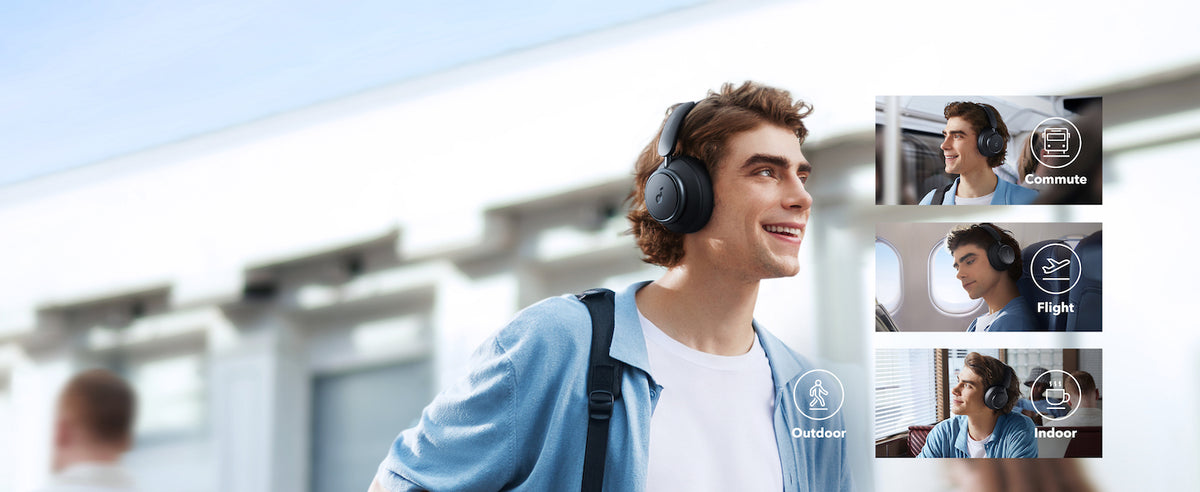 Wireless Headphones Soundcore by Anker Space Q45 Adaptive - product gallery image 11