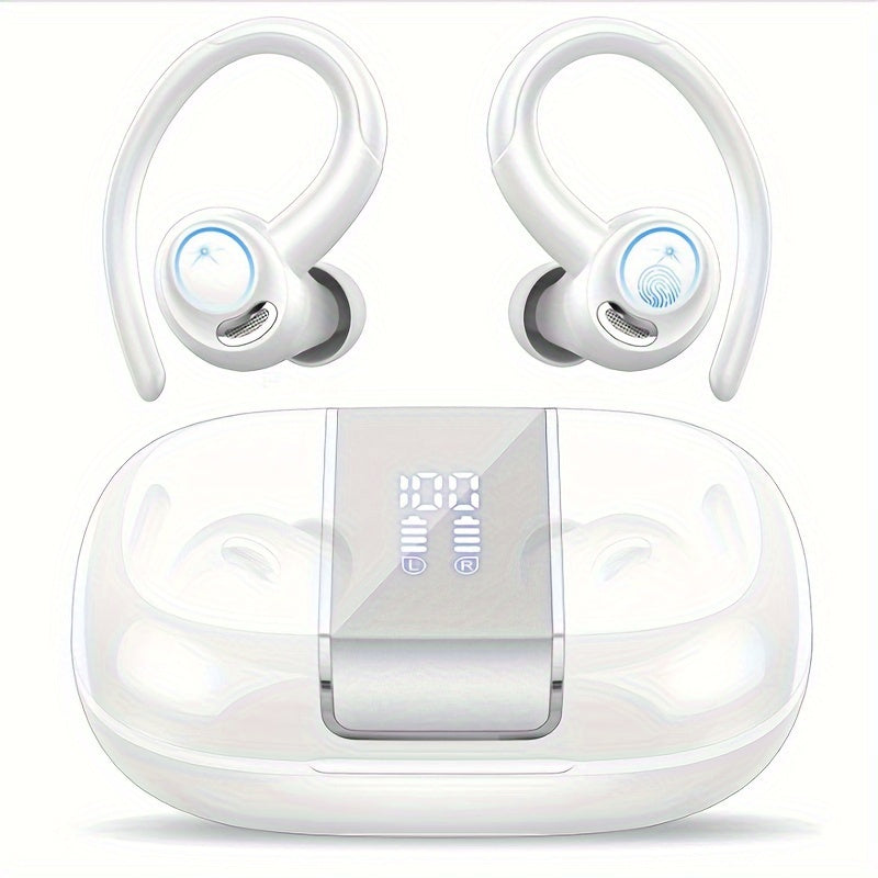 Wireless Headphones Sport Earbuds Ear Hooks, Bluetooth 5.3 - product gallery image 6