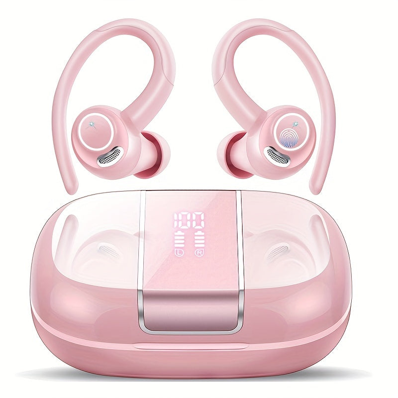 Wireless Headphones Sport Earbuds Ear Hooks, Bluetooth 5.3 - product gallery image 8