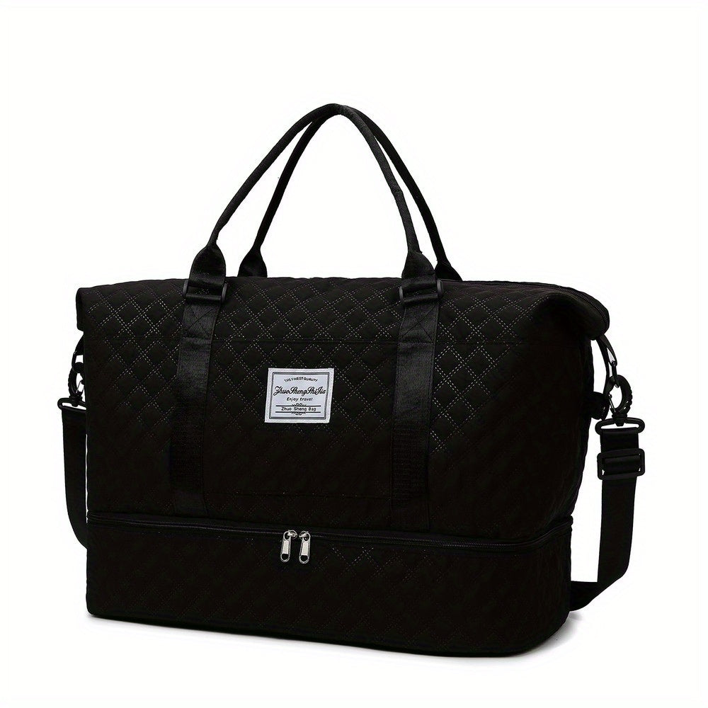 Women's Gym Bag with Women's Large Weekend Travel Holdall Duffle - product gallery image 6
