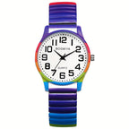 Women's Watch with Stainless Steel, Bohemian Women's Elastic Stretch Quartz - product gallery image 6