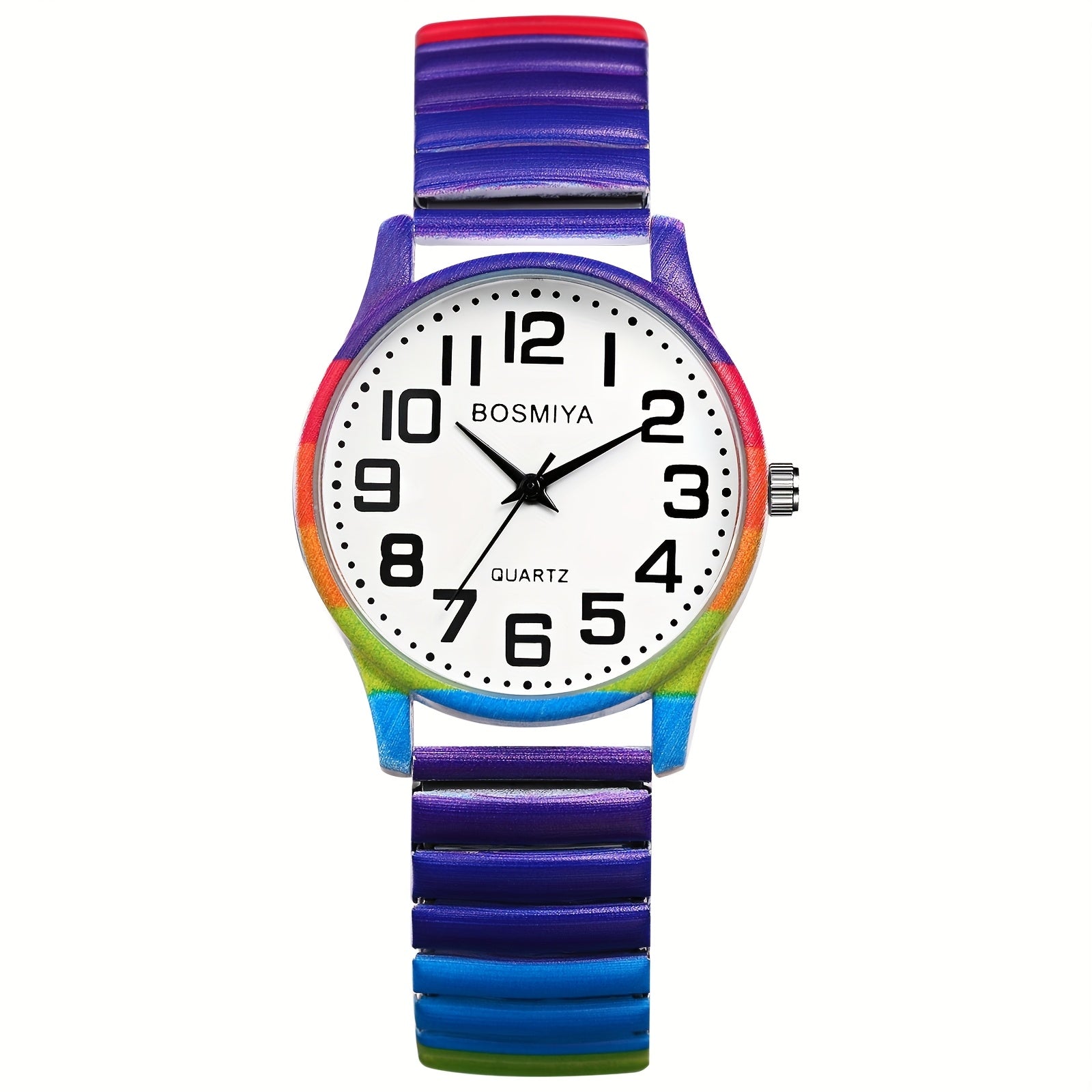 Women's Watch with Stainless Steel, Bohemian Women's Elastic Stretch Quartz - product gallery image 6