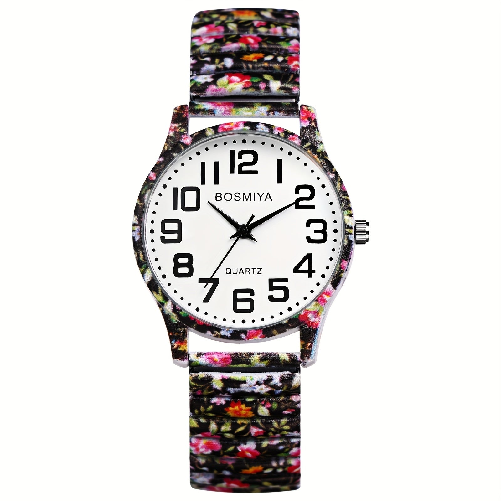 Women's Watch with Stainless Steel, Bohemian Women's Elastic Stretch Quartz - Style 6 option