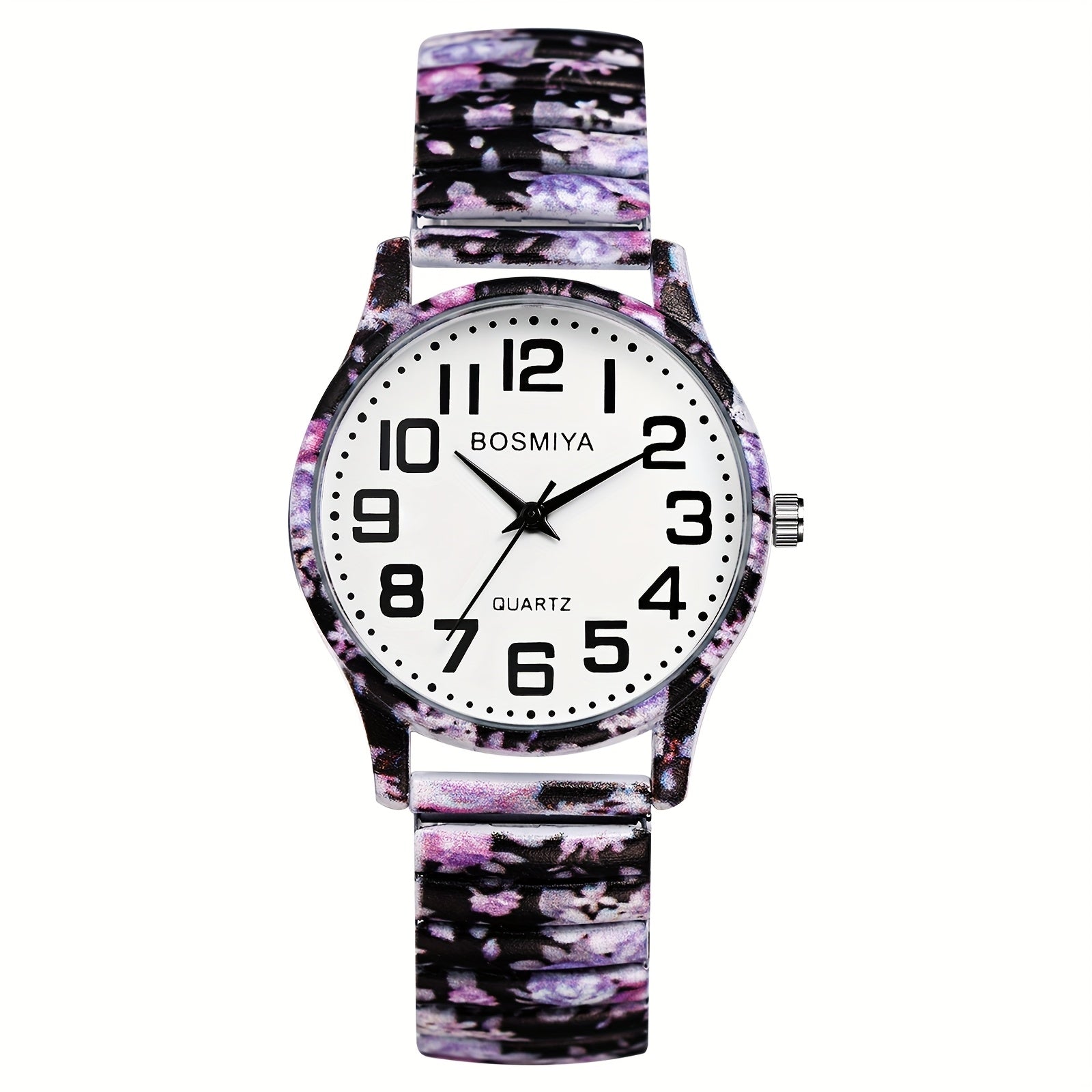 Women's Watch with Stainless Steel, Bohemian Women's Elastic Stretch Quartz - Style 9 option
