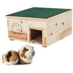 Wooden Hedgehog House: Hedgehog Hamster with Waterproof - product gallery image 14