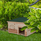 Wooden Hedgehog House: Hedgehog Hamster with Waterproof - product gallery image 3