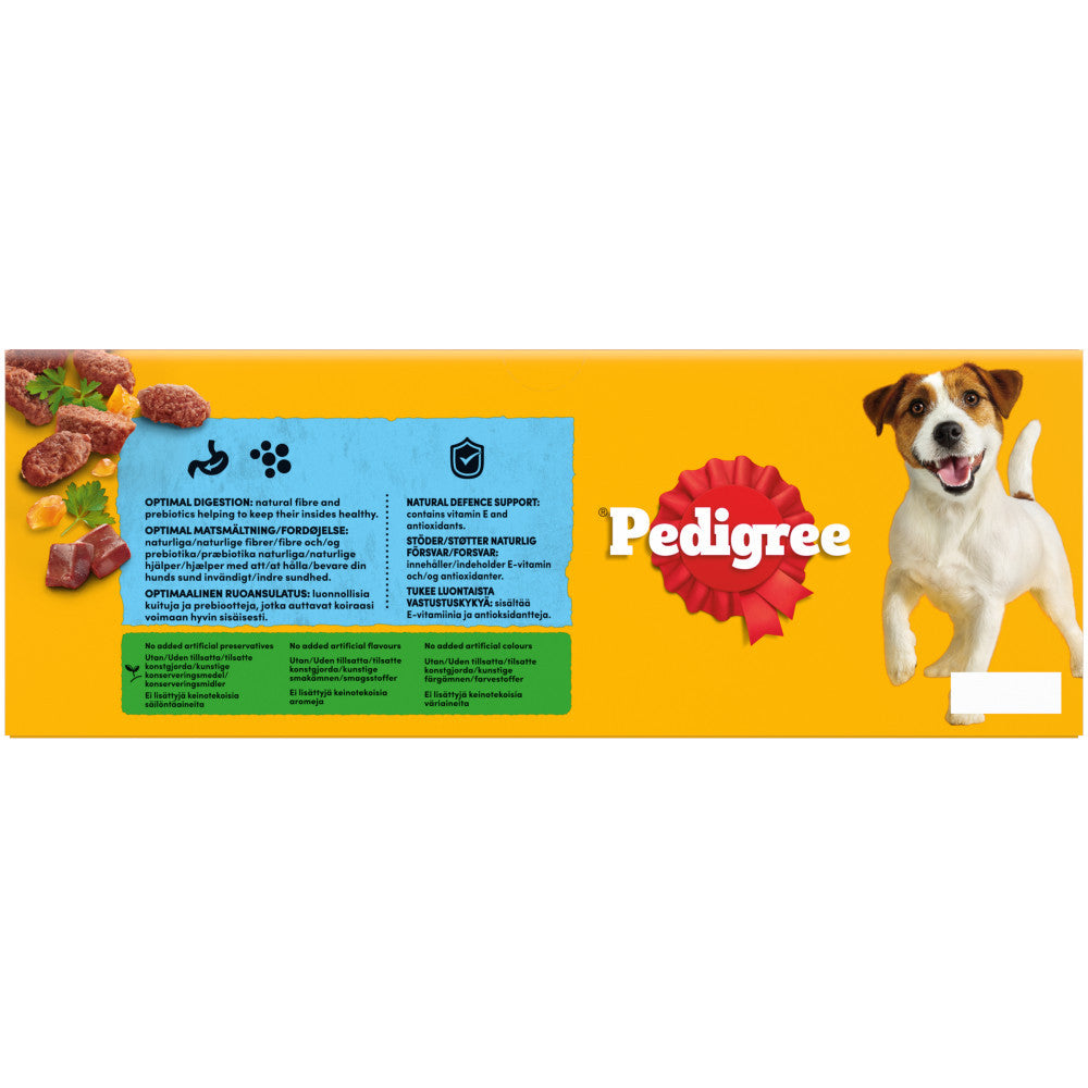 x 100g Pedigree Adult Wet Dog Food Pouche with Mixed Selection - product gallery image 5