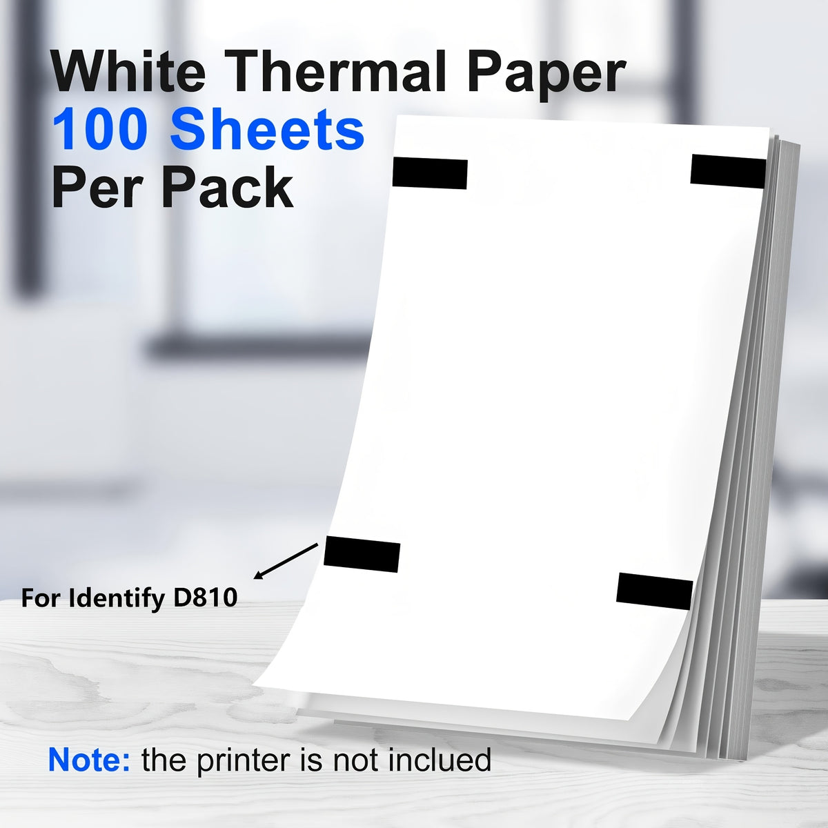 X 27.94 cm US Letter Thermal Paper for with 100 sheets of tattoo paper - product gallery image 2