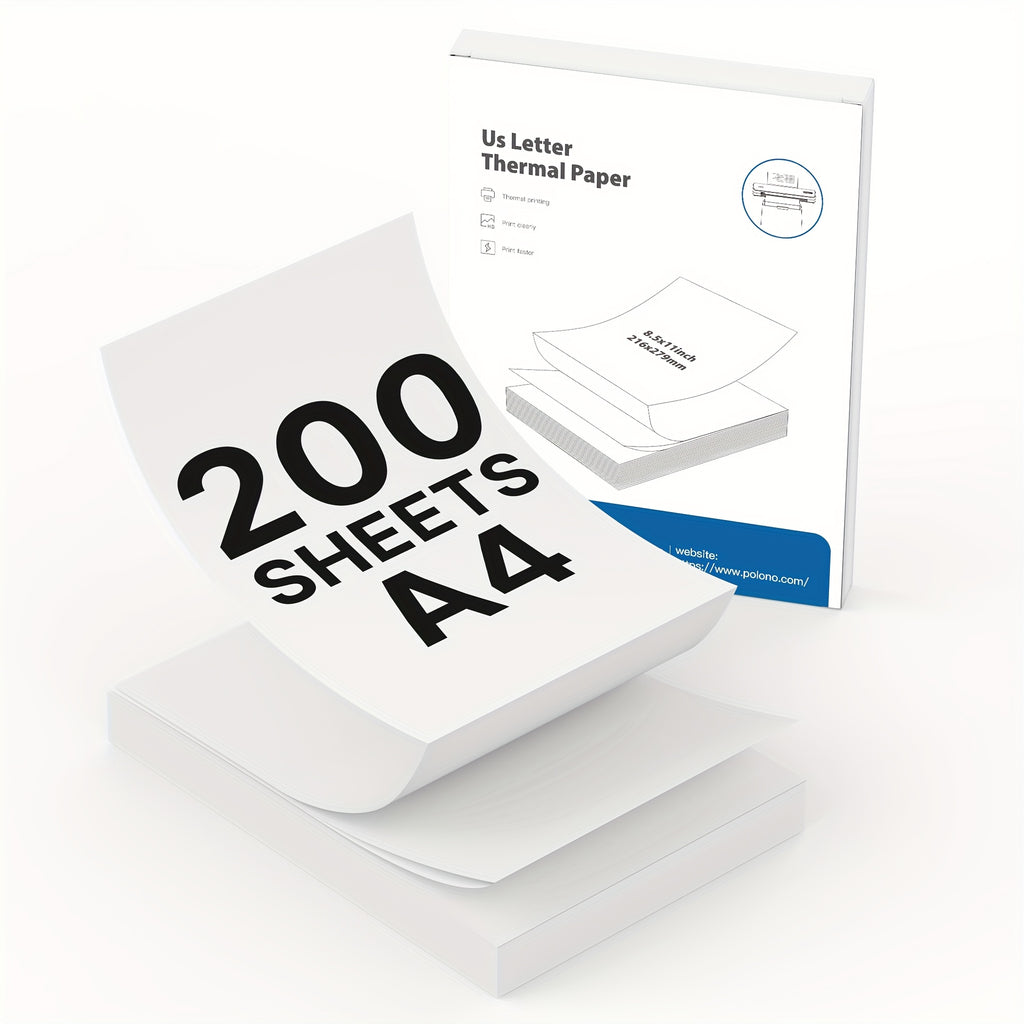 X 27.94 cm US Letter Thermal Paper for with 100 sheets of tattoo paper - product gallery image 4