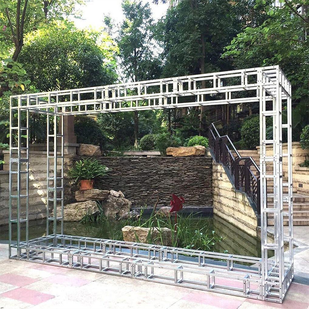 x Square Box Truss Trussing Segment Kit with 20cm, 3PCS High Truss - product gallery image 3