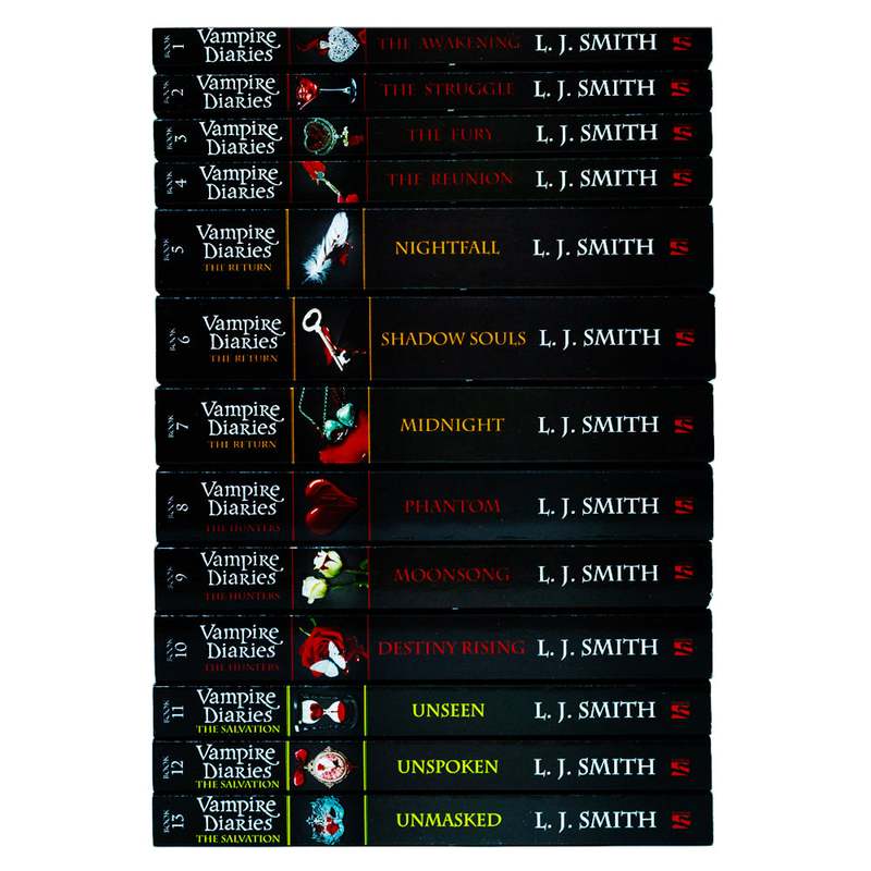 Young Adult Fiction Box Set with Vampire Diaries Books Complete Collection All - product gallery image 5