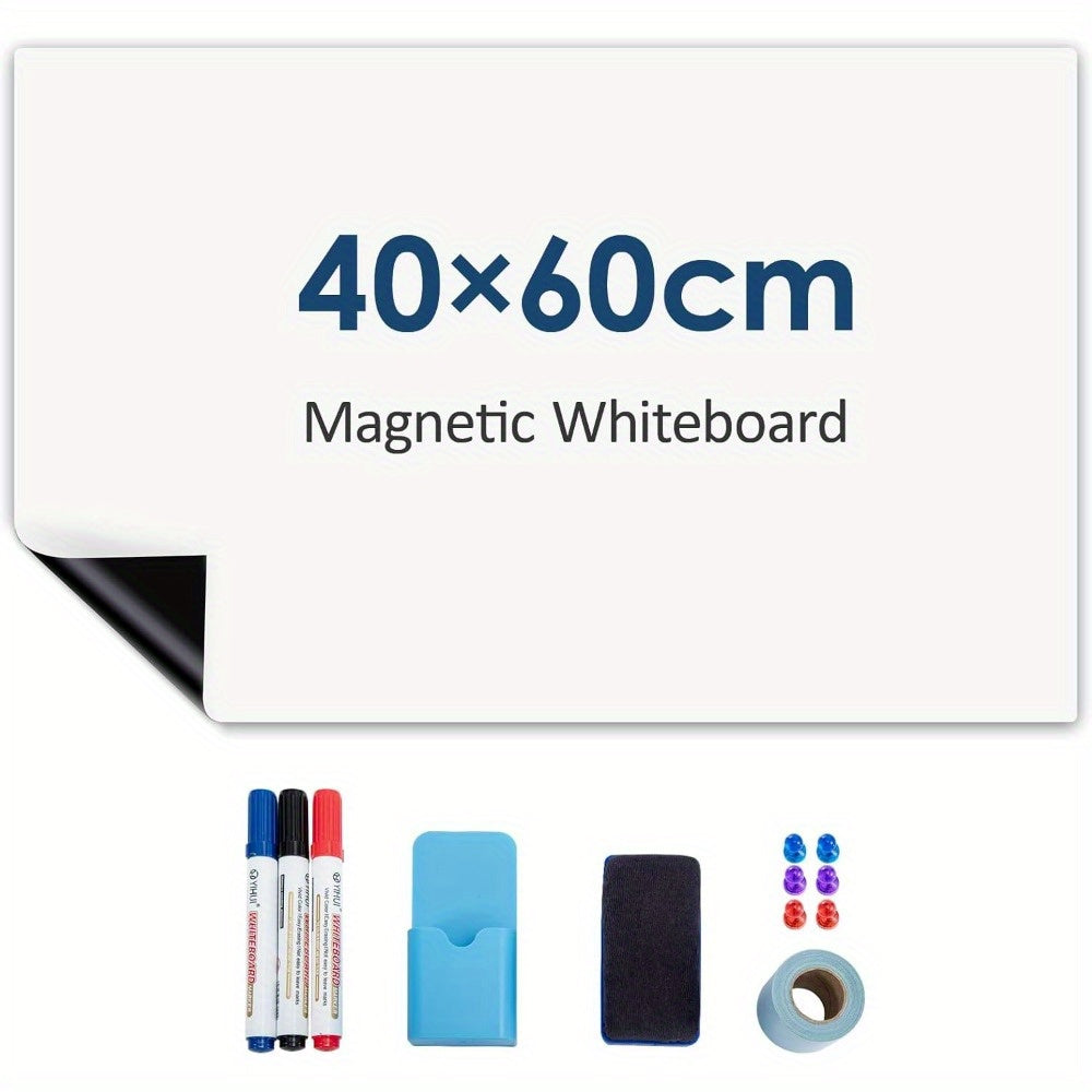 Youyijia Magnetic Whiteboard with White Board Sheet Fridge, Easy